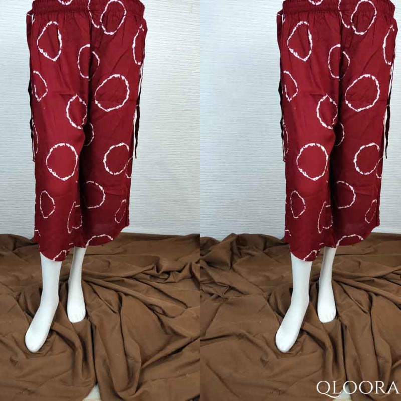 Celana Panjang Bahan Rayon Model Desain Lancip