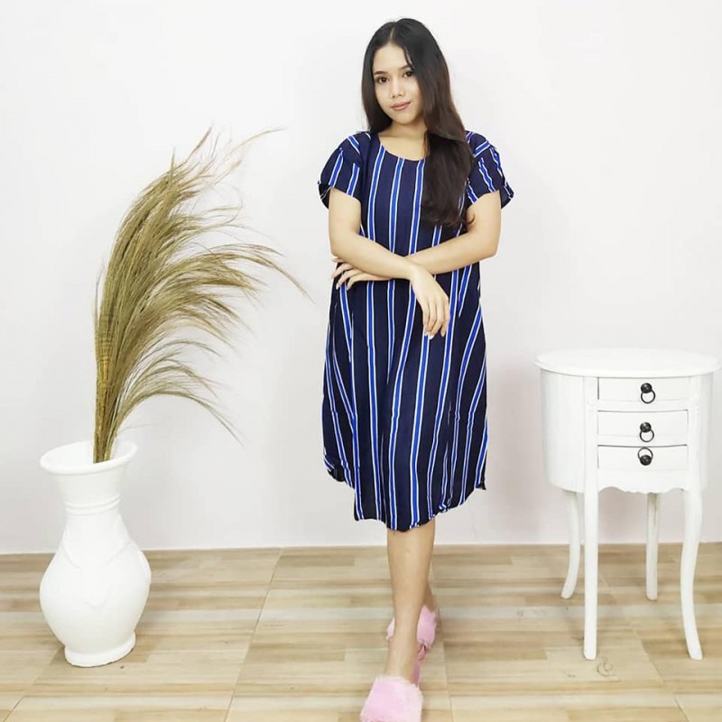 Daster Bali model payung motif salur