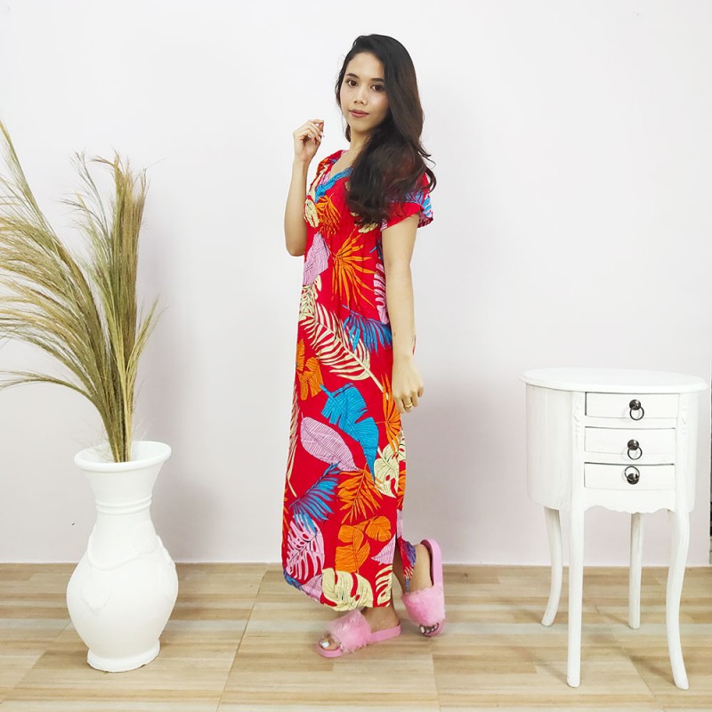 Daster Murah Grosir Model Zara Motif Tropical