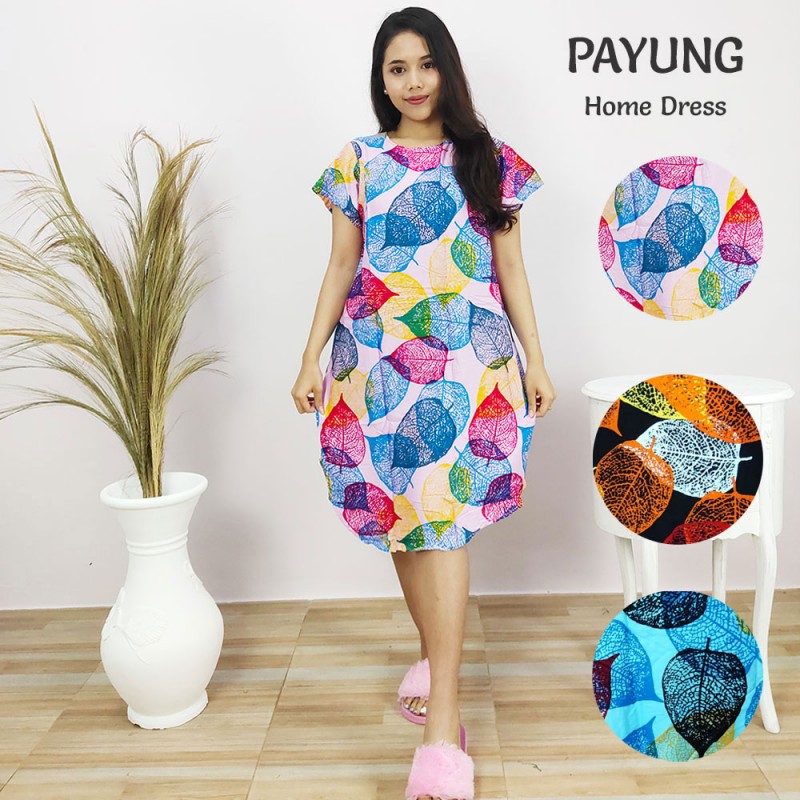 Model Daster Payung Terbaru Motif Daun Talas