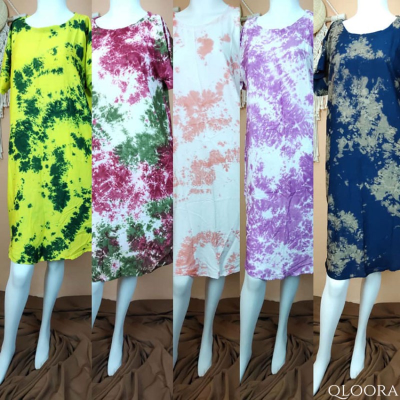 Daster Payung Terbaru Motif Tiedy