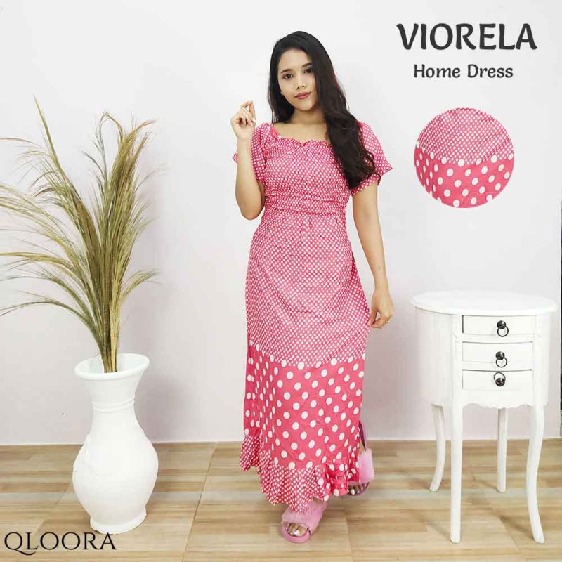 Daster Rayon Panjang Model Viorella