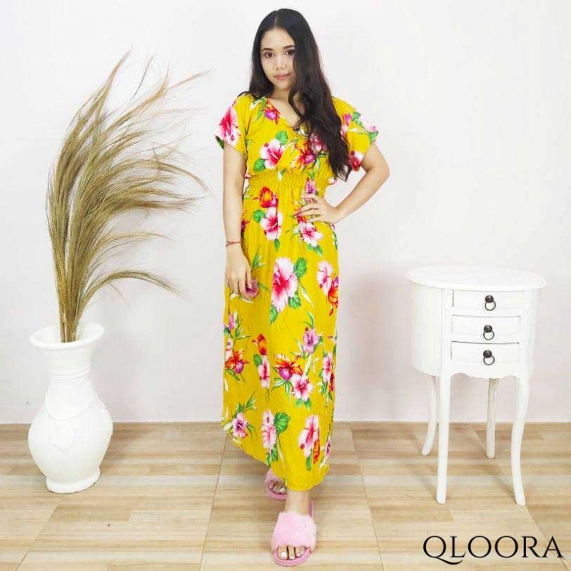 Daster Wanita Panjang Model Kayla